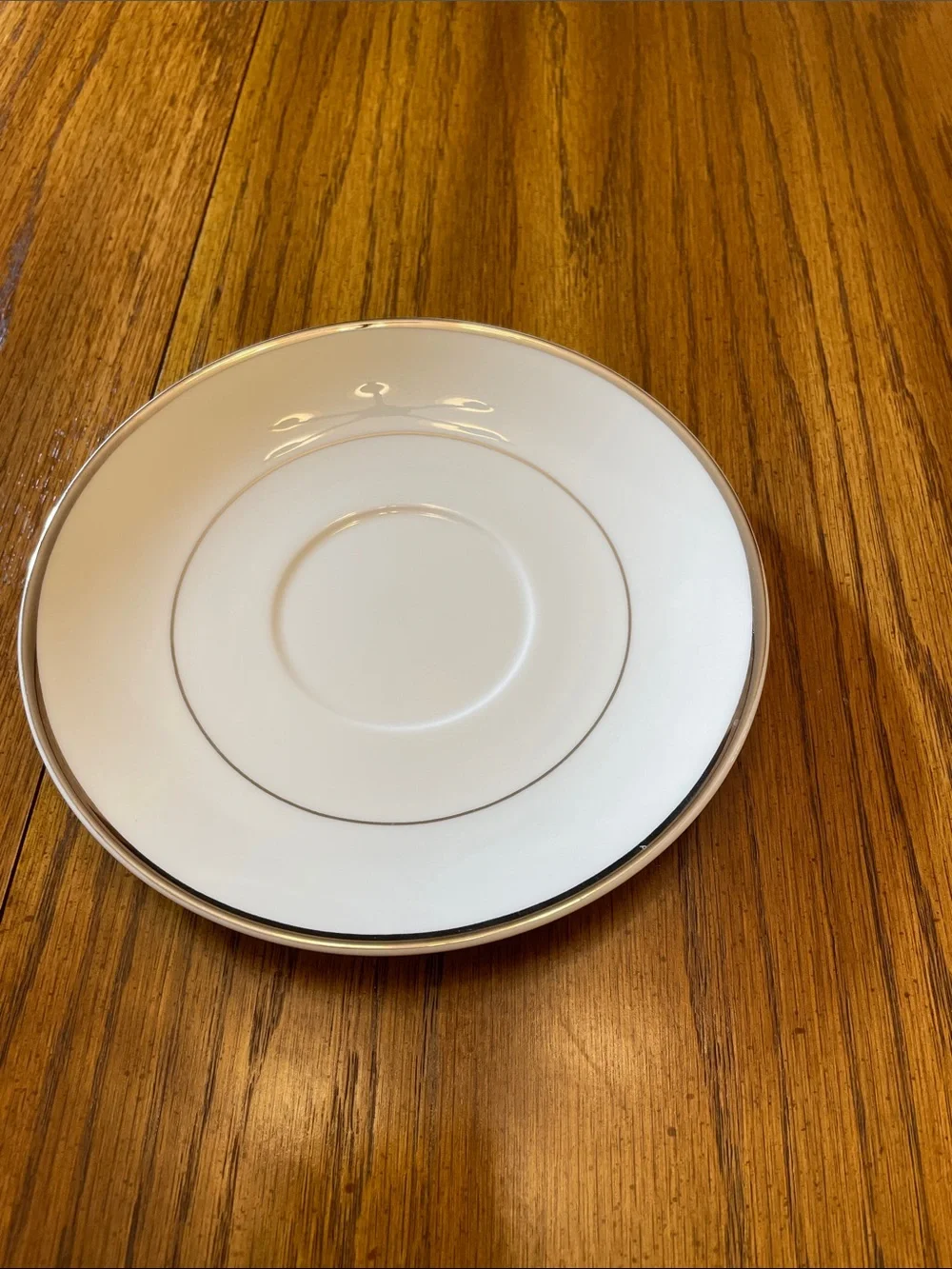 Mikasa Ultima + HK-301 CAMEO PLATINUM Set of Coffee/Tea Cup & Saucer